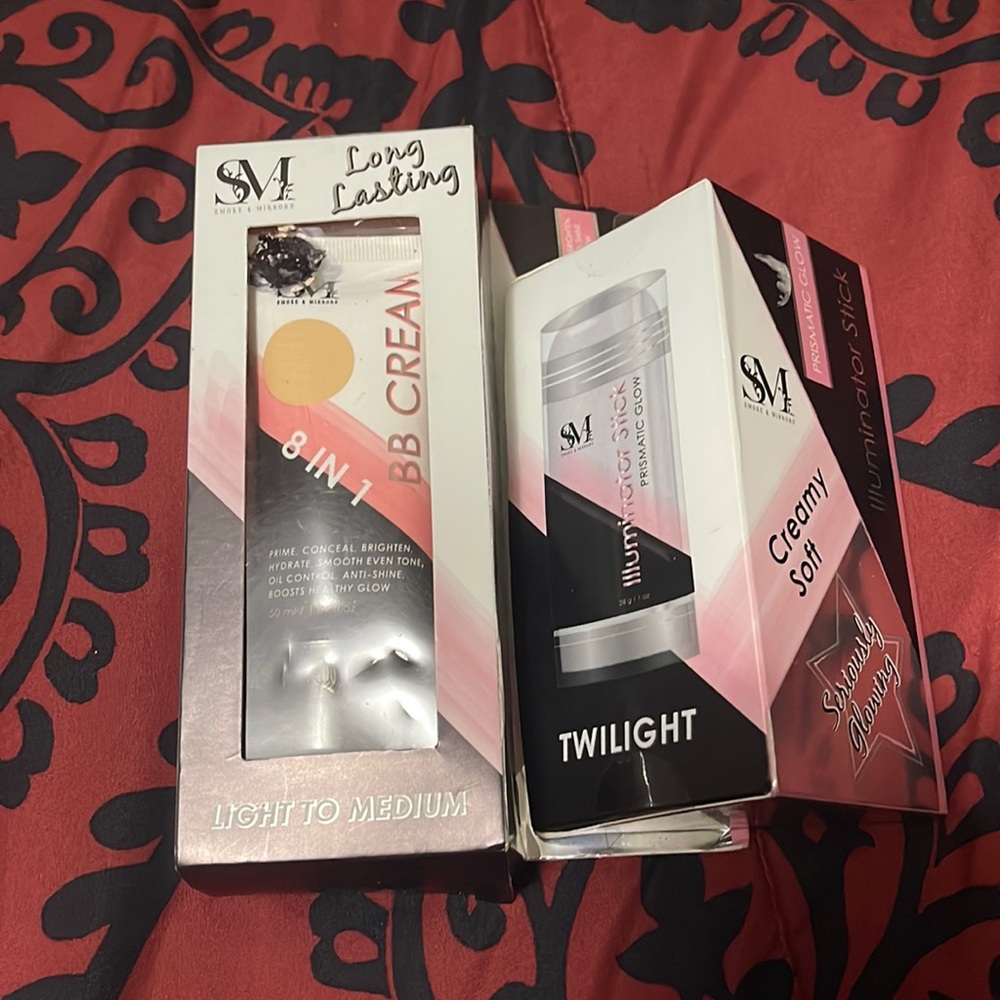 SMOKE  & MIRROS   BB CREAM AND ILLUMINATOR STICK